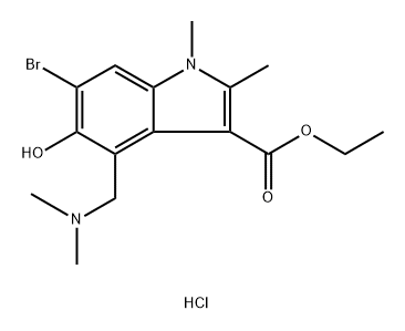 Arbidol Impurity 21 Struktur