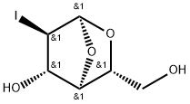 1,4-Anhydro-2-deoxy-2-iodo-β-D-galactopyranose Struktur