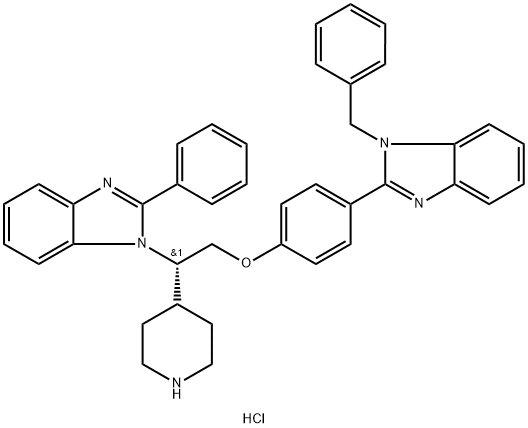 Deltarasin hydrochloride Struktur