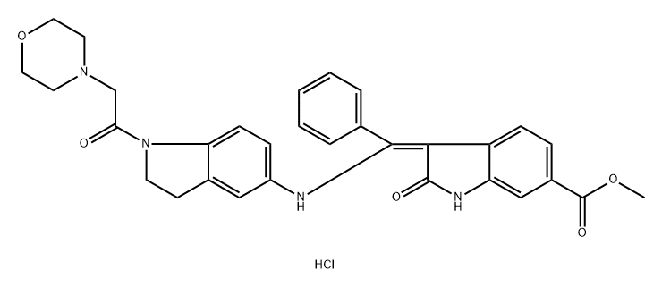 KBP-7018 hydrochloride Struktur