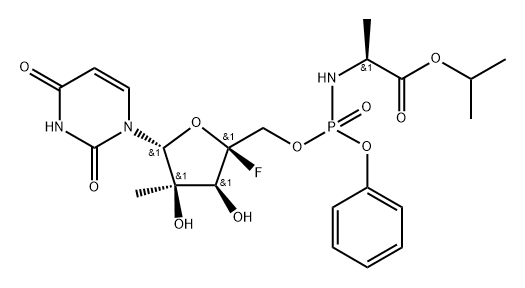 Adafosbuvir Struktur