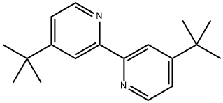 2,2'-Bipyridine, 4,4'-bis(1,1-dimethylethyl)-, radical ion(1-) (9CI) Struktur