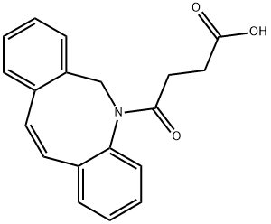 Dibenz[b,f]azocine-5(6H)-butanoic acid, γ-oxo- Struktur