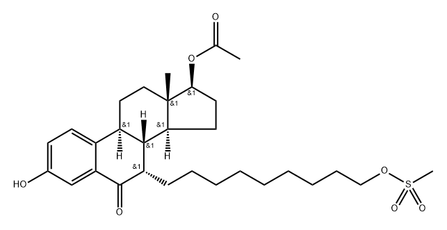 Fulvestrant Impurity 3 Struktur