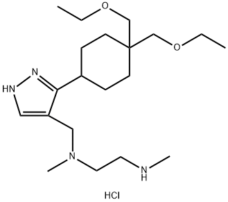 GSK3368715 dihydrochloride Struktur