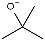 2-Propanol, 2-methyl-, ion(1-) Struktur