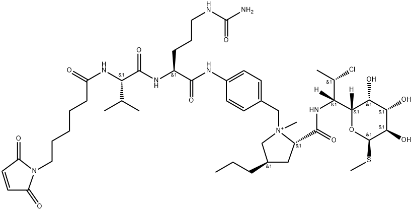 MC-Val-Cit-PAB-clindamycin Struktur