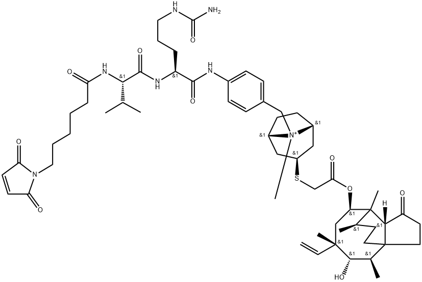 MC-Val-Cit-PAB-Retapamulin Structure