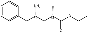 Benzenepentanoic acid, γ-amino-α-methyl-, ethyl ester, (αS,γR)- Struktur