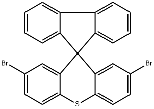 2′,7′-二溴螺[9H-芴-9,9′-[9H]硫雜蒽] 結(jié)構(gòu)式