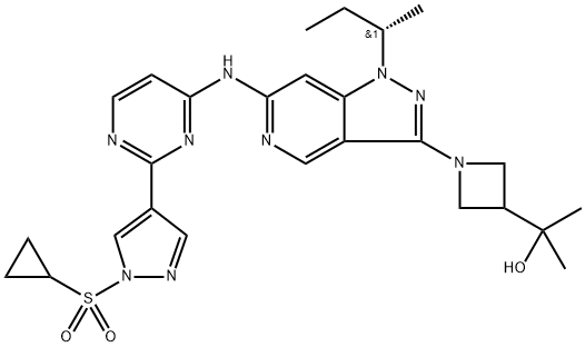 EGFR-IN-2 Struktur