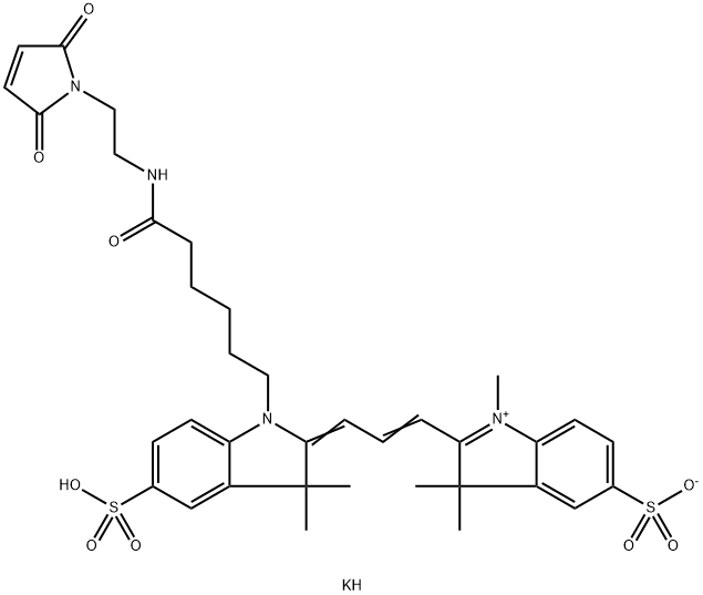 diSulfo-Cy3 maleimide Struktur