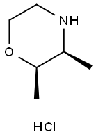 Morpholine, 2,3-dimethyl-, hydrochloride, (2R,3S)- Struktur