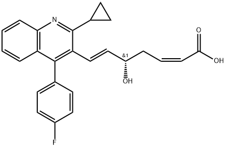 Pitavastatin Impurity 60 Struktur