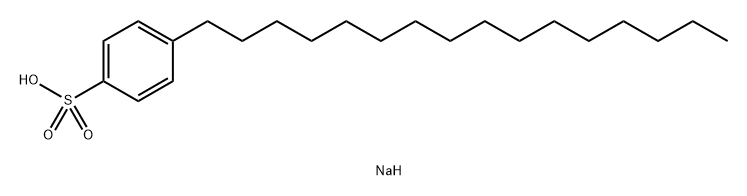 Benzenesulfonicacid,4-hexadecyl-,sodiumsalt(1:1) Struktur