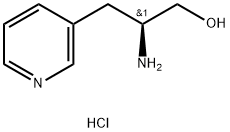 (S)-2-Amino-3-(pyridin-3-yl)propan-1-ol?dihydrochloride Struktur