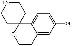 spiro[isochromane-1,4'-piperidin]-6-ol Struktur