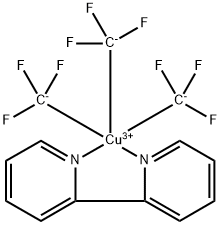 (bpy)Cu(CF3)3 Struktur