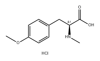 N-Me-Tyr(Me)-OH·HCl Struktur