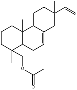 Isopimarol acetate Struktur