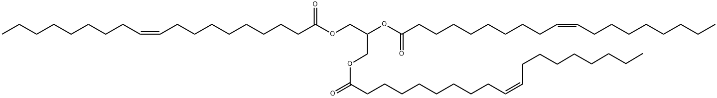 Tri-10(Z)-Nonadecenoin Struktur