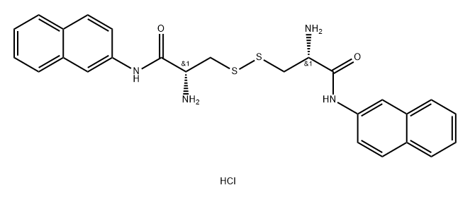 (H-CYS-BETANA)2 2HCL Struktur