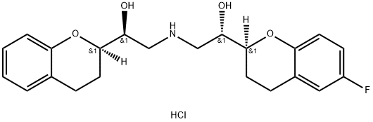 (R,S,S,S)-Defluoro Nebivolol Hydrochloride Struktur