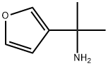 3-Furanmethanamine, α,α-dimethyl- Struktur