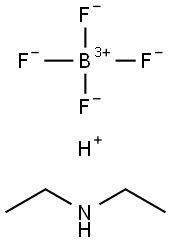 Ethanamine, N-ethyl-, tetrafluoroborate(1-) (1:1) Struktur