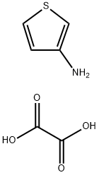 3-Thiophenamine hemioxalate Struktur