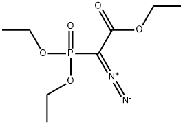 ethyl 2-diazo-2-diethoxyphosphoryl-acetate Struktur