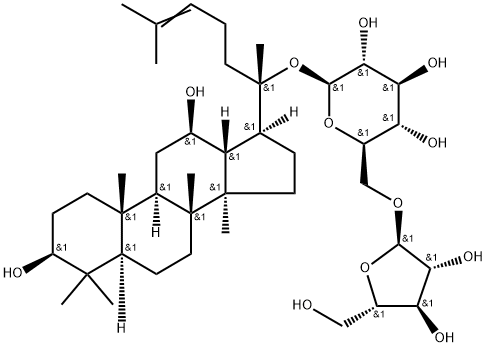 Ginsenoside MC Struktur