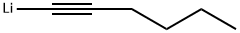 Lithium, 1-hexyn-1-yl- Struktur