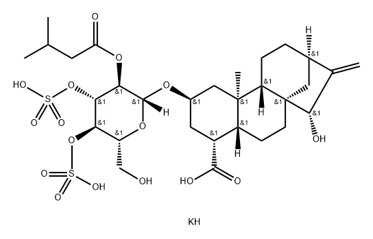 ATRACTYLOSIDE SODIUM SALT(RG) Struktur