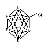 1-(Chloromethyl)-o-carborane Struktur