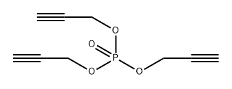 2-Propyn-1-ol, 1,1',1''-phosphate Struktur