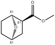 methyl endo-7-oxabicyclo[2.2.1]heptane-2-carboxylate Struktur