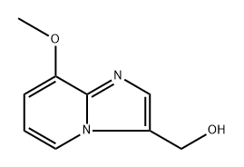 {8-methoxyimidazo[1,2-a]pyridin-3-yl}methanol Struktur