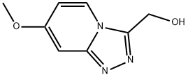 {7-methoxy-[1,2,4]triazolo[4,3-a]pyridin-3-yl}methanol Struktur