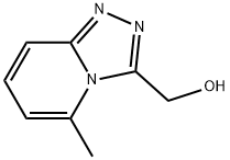 {5-methyl-[1,2,4]triazolo[4,3-a]pyridin-3-yl}methanol Struktur