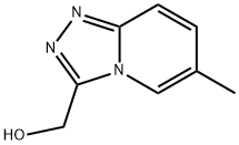 {6-methyl-[1,2,4]triazolo[4,3-a]pyridin-3-yl}methanol Struktur