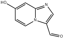 7-hydroxyimidazo[1,2-a]pyridine-3-carbaldehyde Struktur