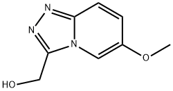 {6-methoxy-[1,2,4]triazolo[4,3-a]pyridin-3-yl}methanol Struktur