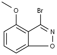 3-bromo-4-methoxy-1,2-benzoxazole Struktur