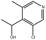 4-Pyridinemethanol, 3-chloro-α,5-dimethyl- Struktur