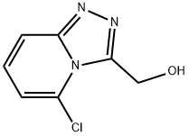 {5-chloro-[1,2,4]triazolo[4,3-a]pyridin-3-yl}methanol Struktur