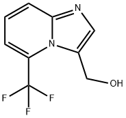 5-(trifluoromethyl)imidazo[1,2-a]pyridin-3-yl]methanol Struktur