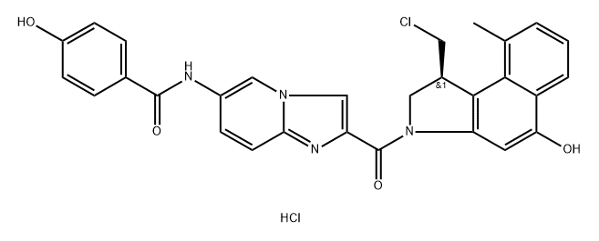 Seco-DUBA hydrochloride Struktur