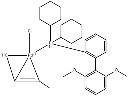 Sphos Pd(crotyl)Cl Struktur