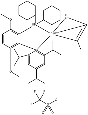 BrettPhos Pd(crotyl)OTf Struktur